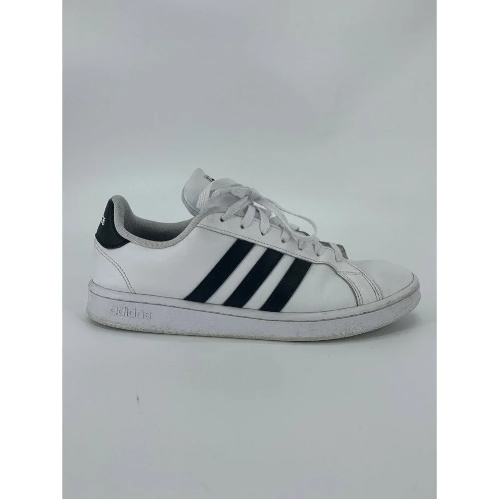 Men's adidas Grand Court Low Top Sneakers White Black Size‎ 11.5 F36392